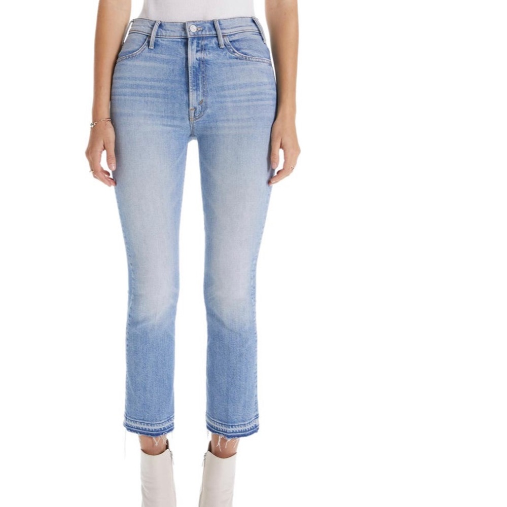 ❌❌SOLD❌❌ Mother Denim | The Hustler Undone Ankle Jeans